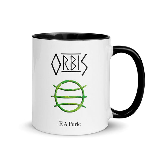 Mug with Orbis logo on